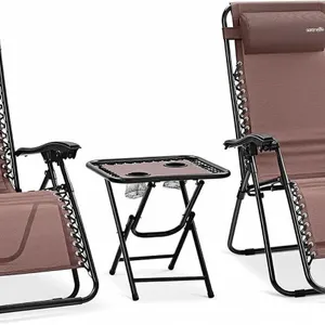 NEW $170 (2Pck) Zero Gravity Lounge Chair