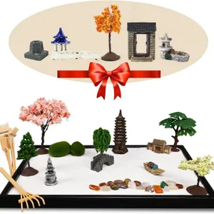 NEW $64 (14"x10") Large Japanese Zen Garden