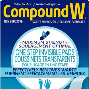 New Compound W Wart Remover Pads - 14ct