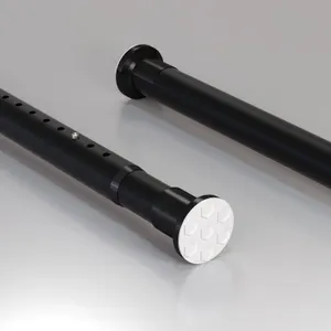 New Homease Tension Shower Curtain Rods 43.3-63"
