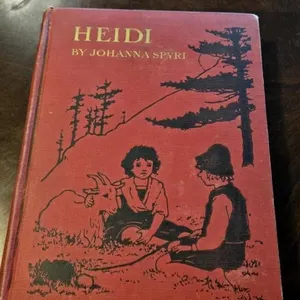 Early 1900s Edition of Heidi by Johanna Spyri