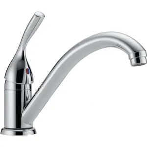 Delta Classic Single-Handle Kitchen Faucet Chrome