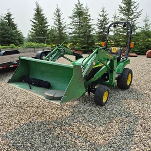2001 JOHN DEERE GARDEN TRACTOR 2210 W/ 210 LOADER