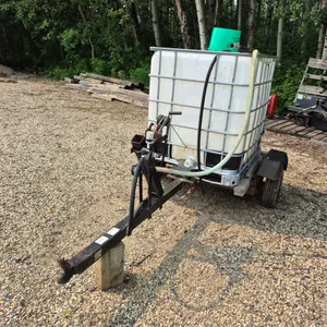 1000L Roll Pump Water Trailer W/ Spray Wand