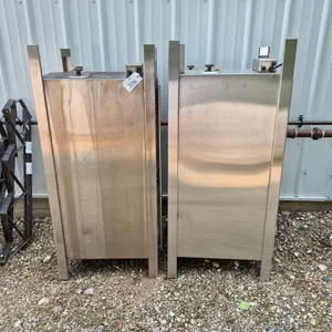 2 silver tanks