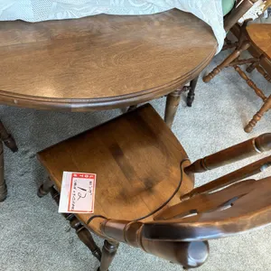 Table & 4-chairs, 48x29"