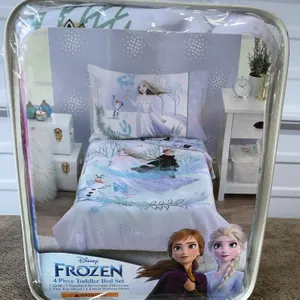 **NEW** Disney Frozen 2 'Royally Cool' 4-Piece Toddler Bed Set