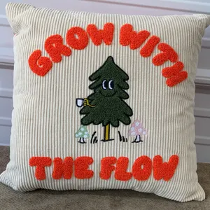 **NEW** Seek Grow with the Flow Decorative Pillow - 16" x 16"