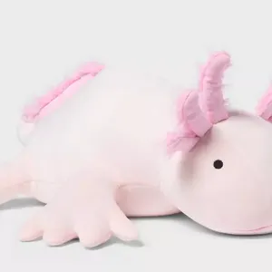 **APPEARS NEW**  Pillowfort Weighted Axolotl Plush Kids' Throw Pillow