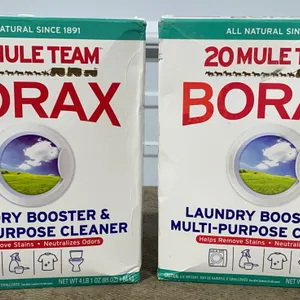 **NEW/DAMAGED BOX** 20 Mule Team Borax Laundry Booster & Multi-Purpose Cleaner, 2 pack - 65 oz