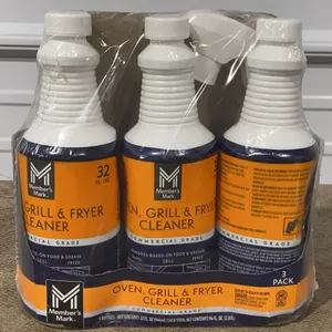 **NEW** Member's Mark Commercial Oven, Grill and Fryer Cleaner, 32 oz - 3 Pack