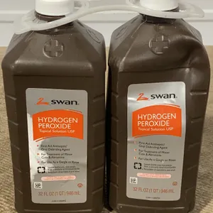 **NEW** Swan Hydrogen Peroxide Topical Solution 32 oz - Pack of 2