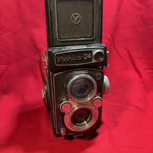 Vintage Yashica 24 dual lens camera