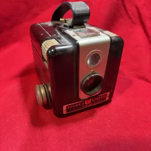 Vintage brownie Hawkeye camera flash model
