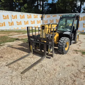 2008 CATERPILLAR TH255 5500 LB TELESCOPIC FORKLIFT SN: TBS00138