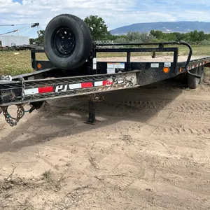 2021 PJ  F82222 EQUIPMENT TRAILER 8'X22' VIN: 4P5F82228M1349250