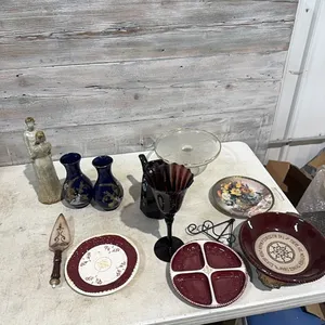 Vintage glassware
