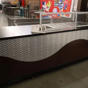 Rolling Hot Serving Station