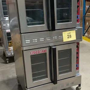 Natural Gas Double Deck Full Size Convection Oven