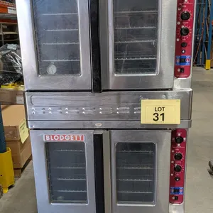 Natural Gas Double Deck Full Size Convection Oven