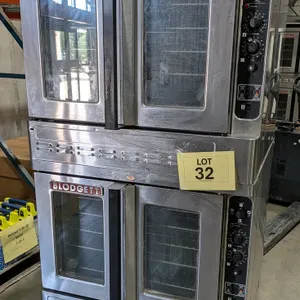 Natural Gas Double Deck Full Size Convection Oven