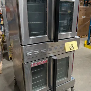 Natural Gas Double Deck Full Size Convection Oven