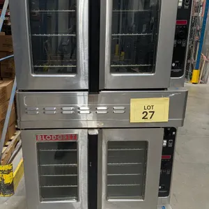 Natural Gas Double Deck Full Size Convection Oven