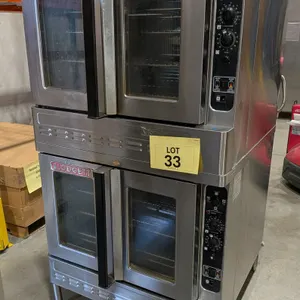 Natural Gas Double Deck Full Size Convection Oven