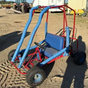 A168 Home Built Kids 4 Wheel Go Cart **Key**