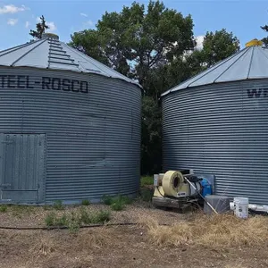 (2) Westeel Rosco Grain Bins and Aeration Fan
 UNRESERVED