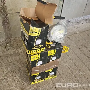 Unused 110V Portable Site Floodlight (5 of) 
