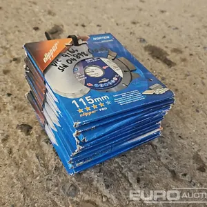 Unused 115mm Diamond Discs (15 of) 
