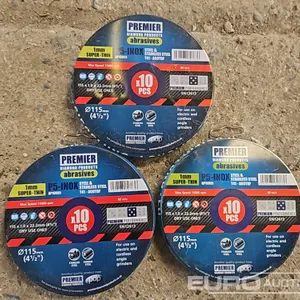 Unused 115mm Grinder Discs (30 of) 