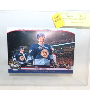 SIDNEY CROSBY WINTER CLASSIC LARGE CARD