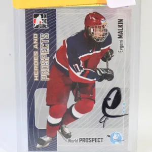 EVGENI MALKIN PRE-ROOKIE HEROES+PROSPECTS WORLD
