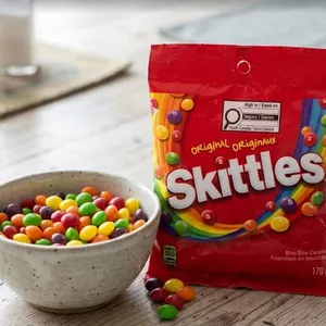 Lot ofÂ  6 Skittles Original 170g Bags
