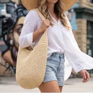 Banana Republic Woven Straw Shoulder Bag