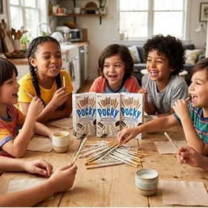 Pocky Cookies & Cream Biscuit Sticks, 10-Pack