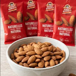 Krispy Kernels Natural Almonds, 9 x 60g