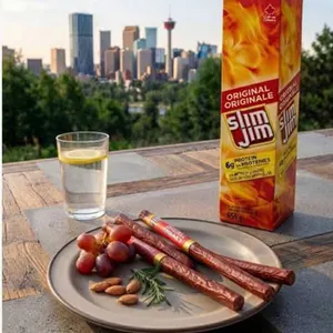 Slim Jim Spicy Sausage Snack 24-Pack x 27.5g