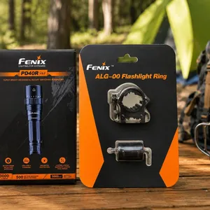 Fenix PD40R V3.0 Flashlight and ALG-00 Ring