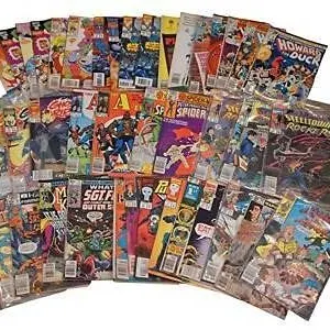 Box Lot of Mixed Comic Books