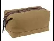 Rothco Canvas & Leather Travel Kit Color Olive Drab