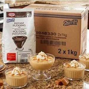 Shirriff Butterscotch Instant Pudding 2 x 1kg