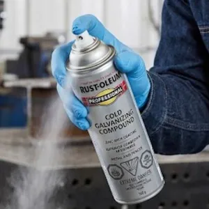 Lot of 2 - Rust-Oleum Professional Cold Galvanizing 568g
