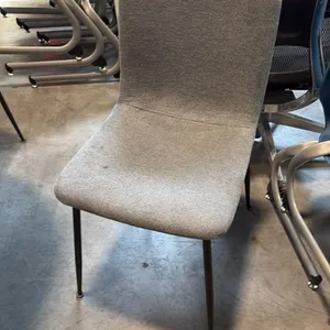 GREY CONTOUR SIDE CHAIR