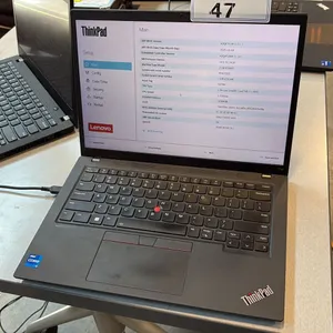 LENOVO THINKPAD T14 14" LAPTOP INTEL CORE I7 PORTABLE PC WIPED DRIVE NO CHARGER