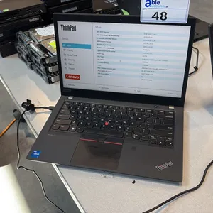 LENOVO THINKPAD T14 14" LAPTOP INTEL CORE I7 PORTABLE PC WIPED DRIVE NO CHARGER