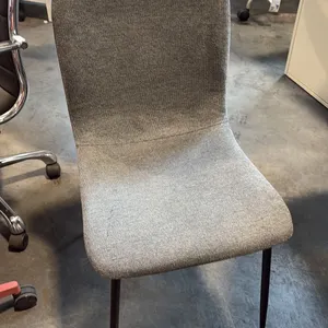 GREY CONTOUR SIDE CHAIR