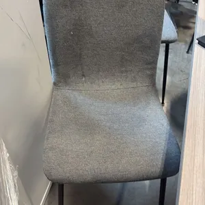 GREY CONTOUR SIDE CHAIR